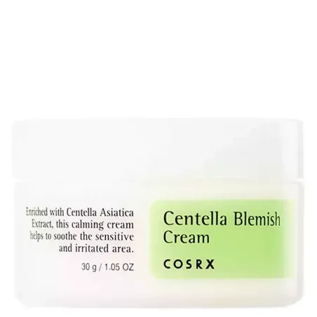 COSRX - Centella Blemish Cream - Upokojujúci krém na problematickú pleť - 30 ml