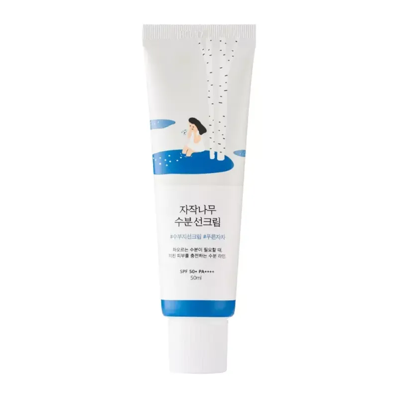 Round Lab - Birch Juice Moisturizing Sun Cream SPF50+ PA++++ - Hydratačný SPF krém - 50 ml