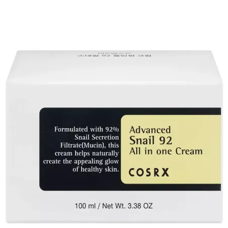 COSRX - Advanced Snail 92 All in One Cream - Multifunkčný krém s extraktom zo slimáka - 100g